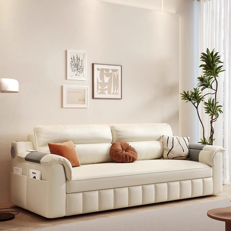 

Soft Nordic Cushion Sofa Modern Designer Double White Love Seat Sofa Lazy Large Foldable Salon Meuble Apartment Furniture