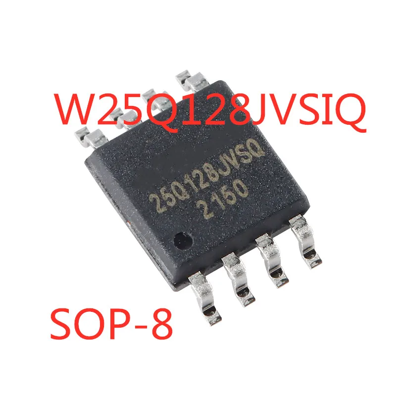 5PCS/LOT 100% Quality  W25Q128JVSIQ W25Q128JVSQ 25Q128JVSQ 25Q128 SOP-8 SMD 128Mbit 16M memory IC chip In Stock New Original