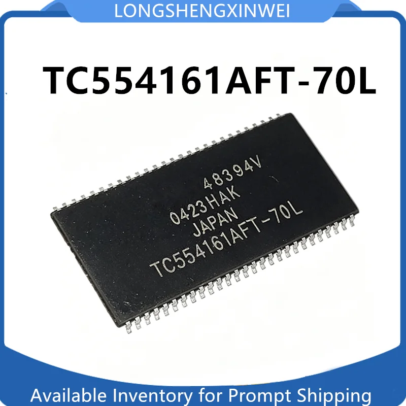 1PCS New TC554161AFT-70L  TSOP54  Integrated Circuit Chip Original in Stock