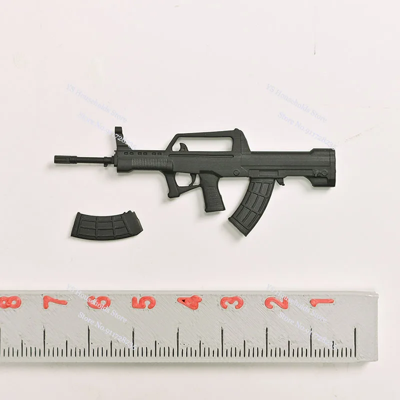 1/12 Soldier Static Plastic Weapon Model AKm AK47 AUG-A1 A2 MOD3 QBZ95 M4A1 MK18 M4 HK416 M870T 6