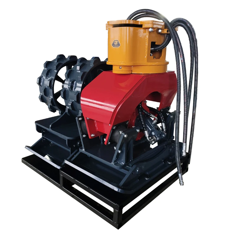 Multifunctional hydraulic roller system, vibrating plate roller, customizable vibrating plate roller
