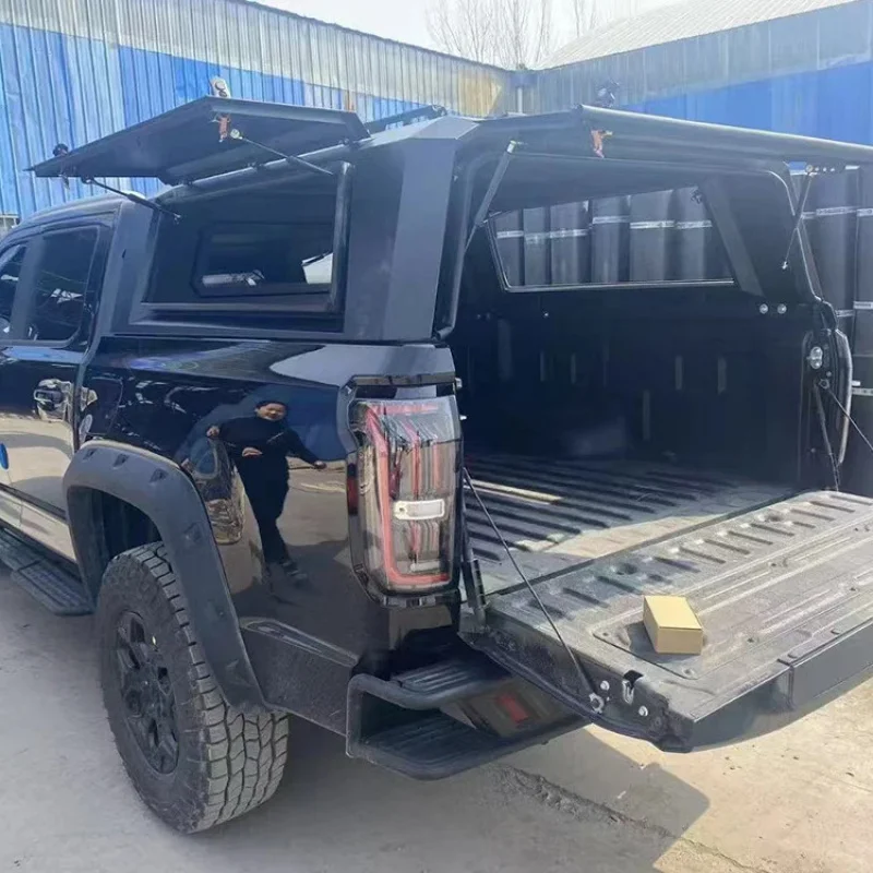 

Factory Wholesale Hot Sale Manganese Steel Material Pickup Canopy Waterproof Hinged Truck Canopy for JMC Dadao