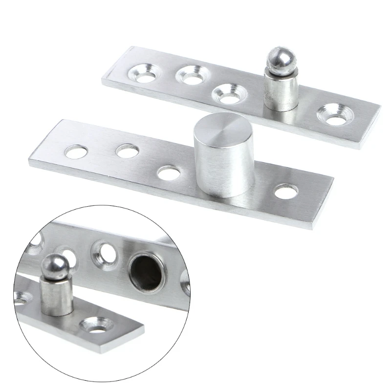 Description Picture 4 of itemUp Down Shaft Stainless Steel Door Rotating Hinge Pivot 75/100mm 360 Degree DropShipping