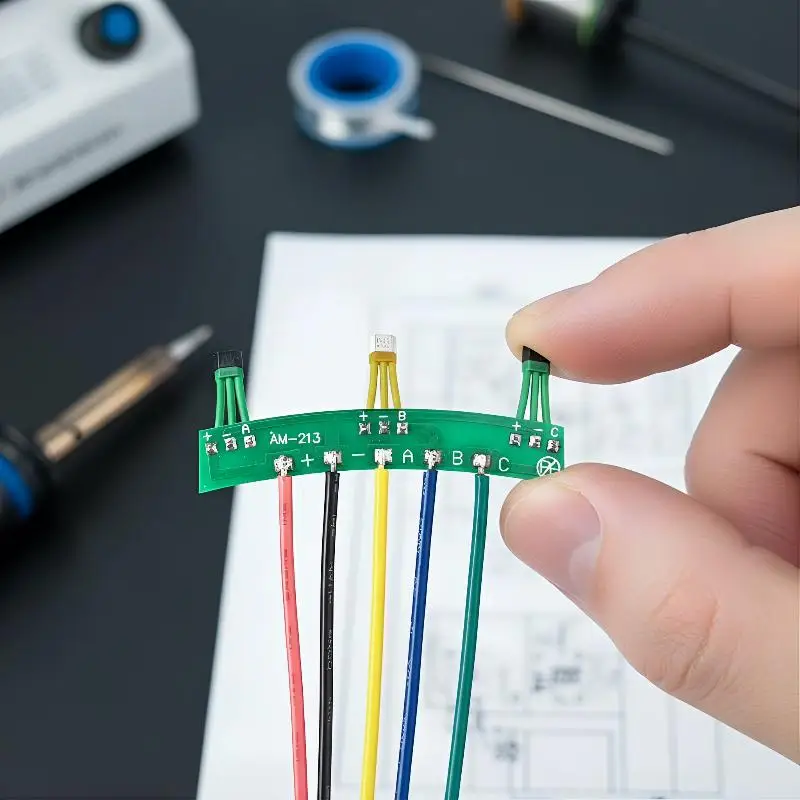 213 Brushless DC Motor Hall Sensor 3147 Elements Board Cable High Reliability for Industrial Control System Maintenance