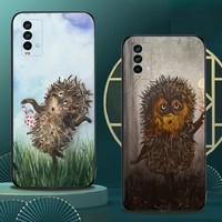 Hedgehog In The Fog Phone Case For Xiaomi 11 Redmi Note 11 5G 8T 9A 9 10T Note8Pro Note9 12SUltra Black Case