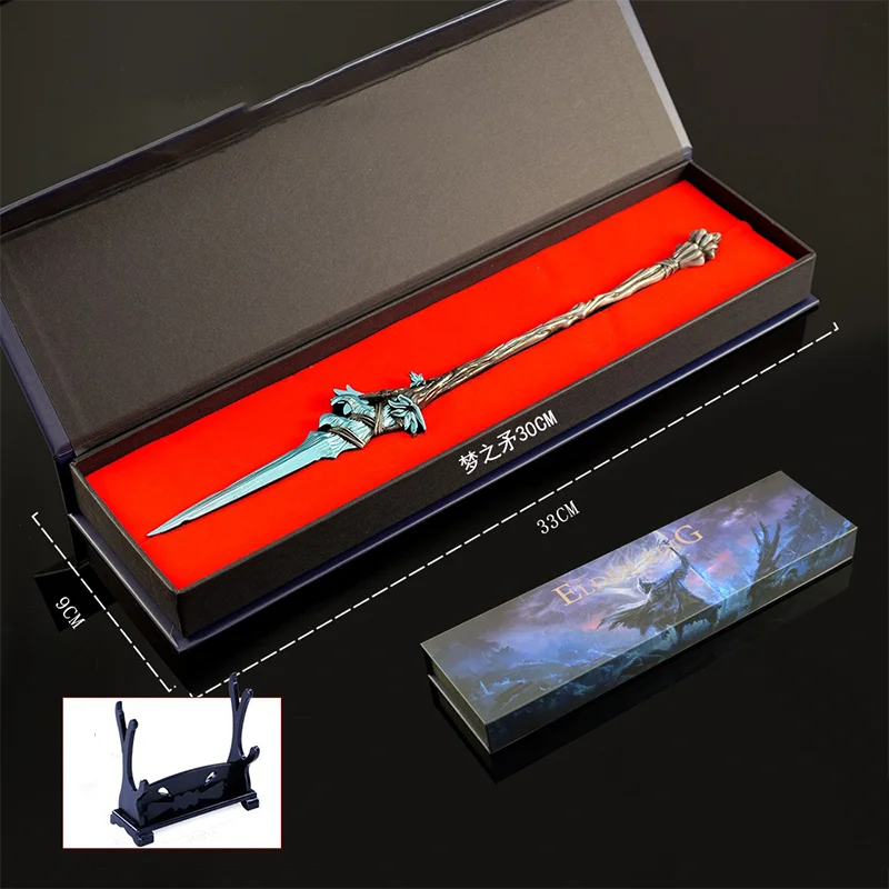 

30cm Dream Spear Optional Gifts Box Version Game Peripherals Room Decoration Knife Toy Sword Weapon Model Gifts Collections