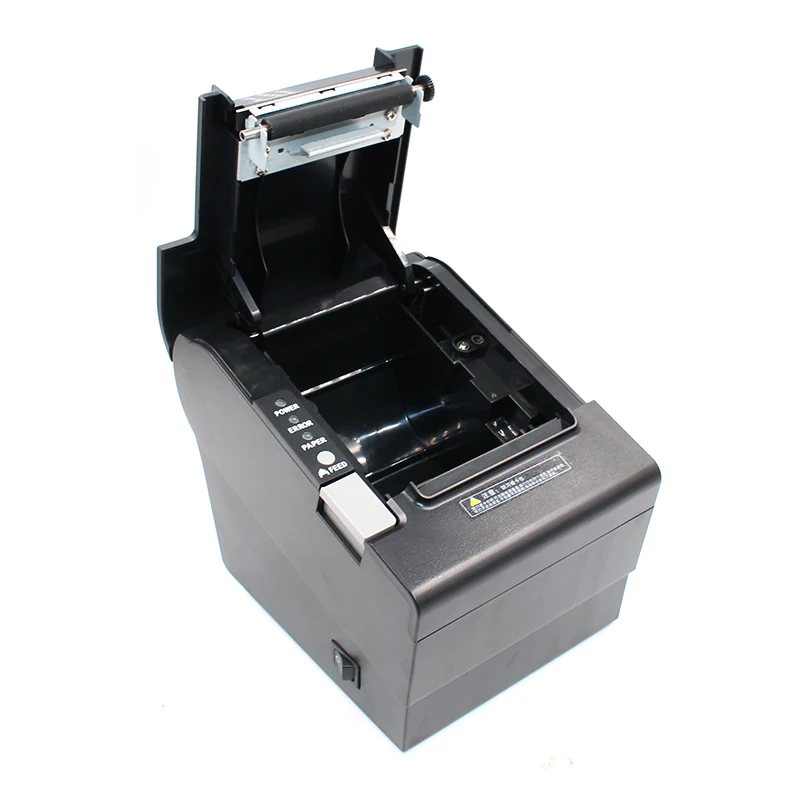 High Quality 80mm Thermal Receipt Printer POS Printer with Auto Cutter USB+ LAN+RS232 Interfaces