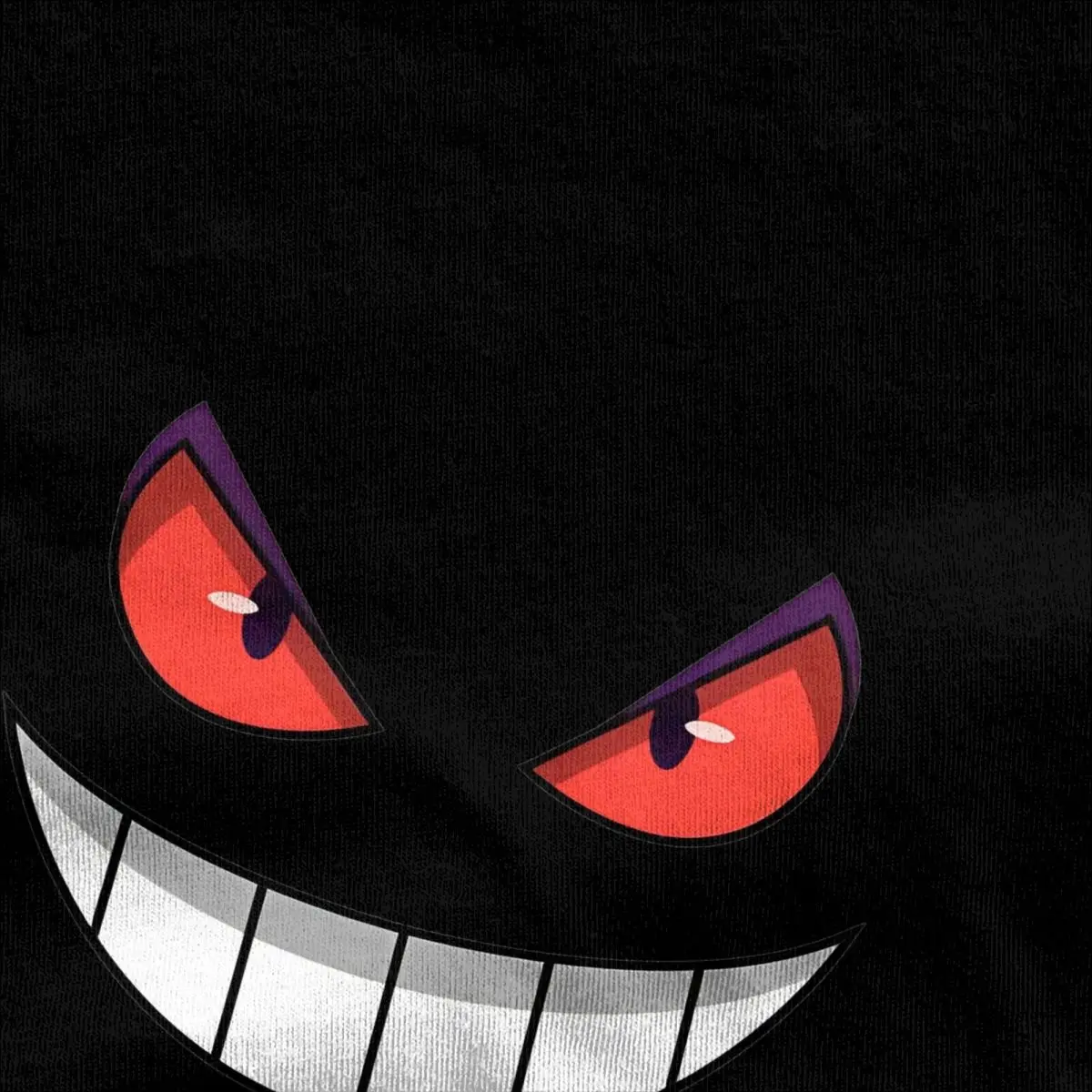 Camisetas de Pokemon Gengar para hombre, ropa de algodón, ropa de calle de playa, camiseta de manga corta con cuello redondo, camiseta informal Harajuku