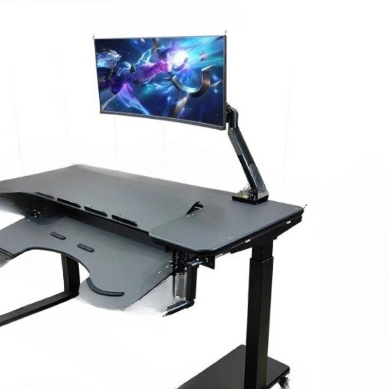 Desktop e-sports table, first-class space capsule computer table, mobile lifting bracket for home use