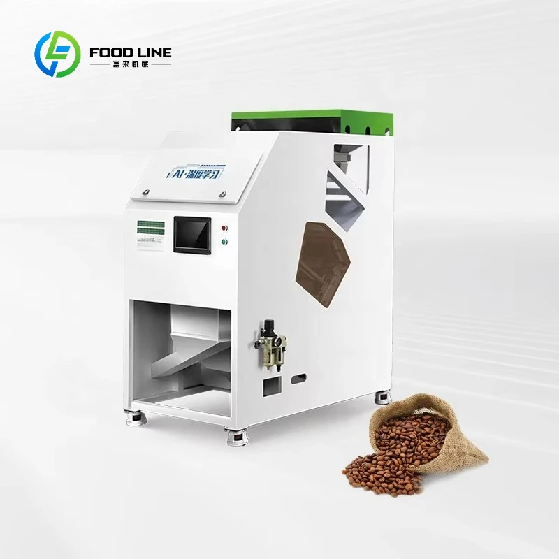 Optic Mini Color Sorter Machine Factory Price Sorting Speed for Home Use for Coffee Beans Chia Seeds Nuts Other Customized