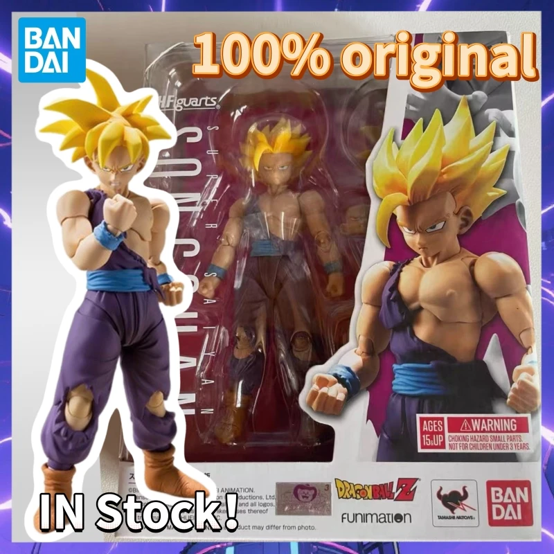 Disponibile originale Bandai Dragon Ball Shf Super Saiyan Son Gohan The Fighter Who Surpassed Action Figure Giocattoli da collezione