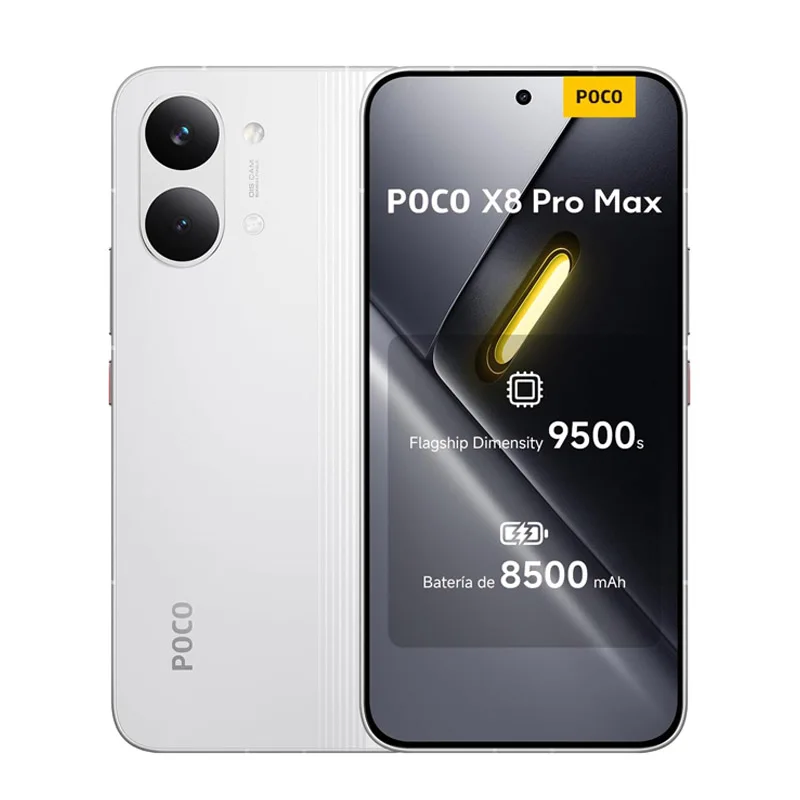 POCO X8 Pro Max 256GB/512GB EEA-versie MediaTek Dimensity 9500s AMOLED-scherm 1.5K 6.83 inch 120 Hz 50 MP camera IP68