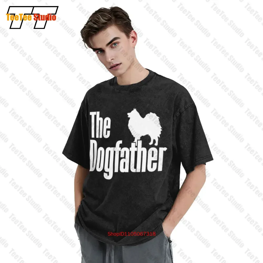 The Dogfather Japanese Spitz Vintage Shirt J5H2