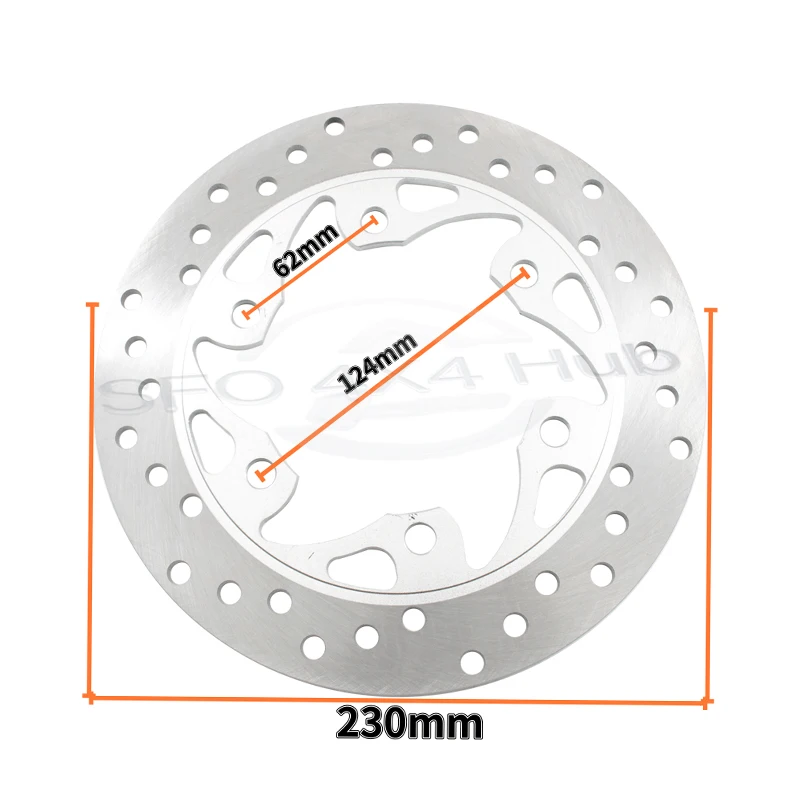 

Motorcycle Rear Brake Disc for KTM Duke 125 200 250 390 RC125 RC200 RC250 RC390 - Replacement Part