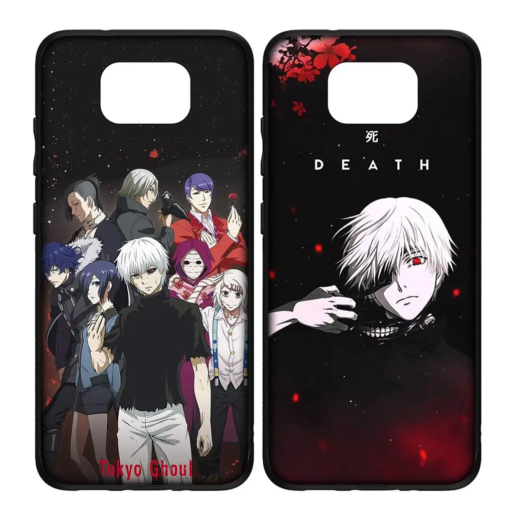 Tokyo Ghoul Ken Kaneki Cover Phone Case for OPPO A17 A15 A16 A53 A54 A96 A95 A94 A74 A78 A58 A38 A57 4G 5G Flexible Coque