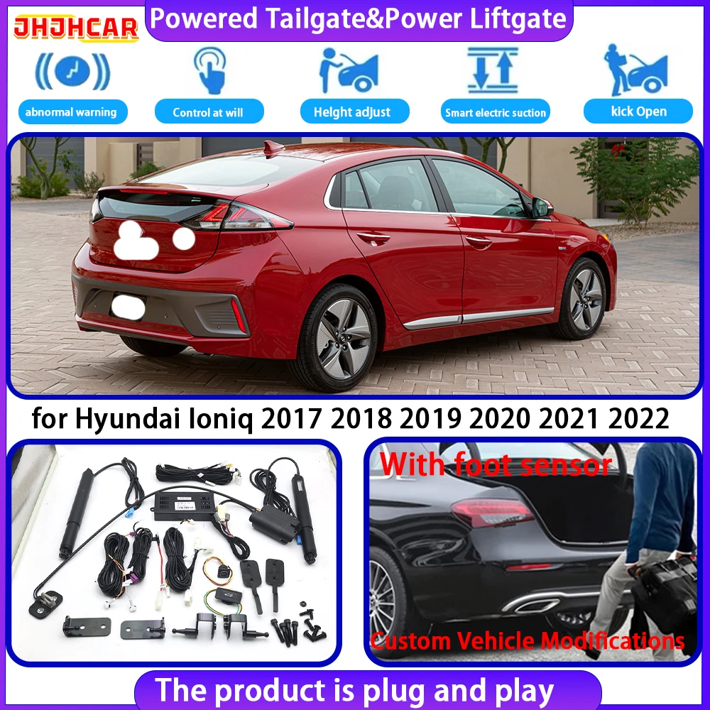 JHJHCAR for Hyundai Ioniq 2017 2018 2019 2020 2021 2022 Smart Automatic Electric Powered Tailgate Power Liftgate Tailgate System