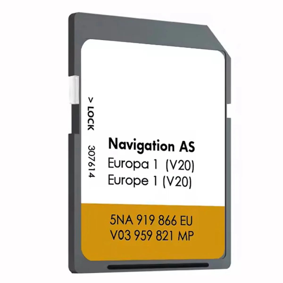 Kartu SD Media A45U Untuk SD AS V20 2024 / 2025 MIB2 Discover 32GB Peta Eropa Kartu Navigasi