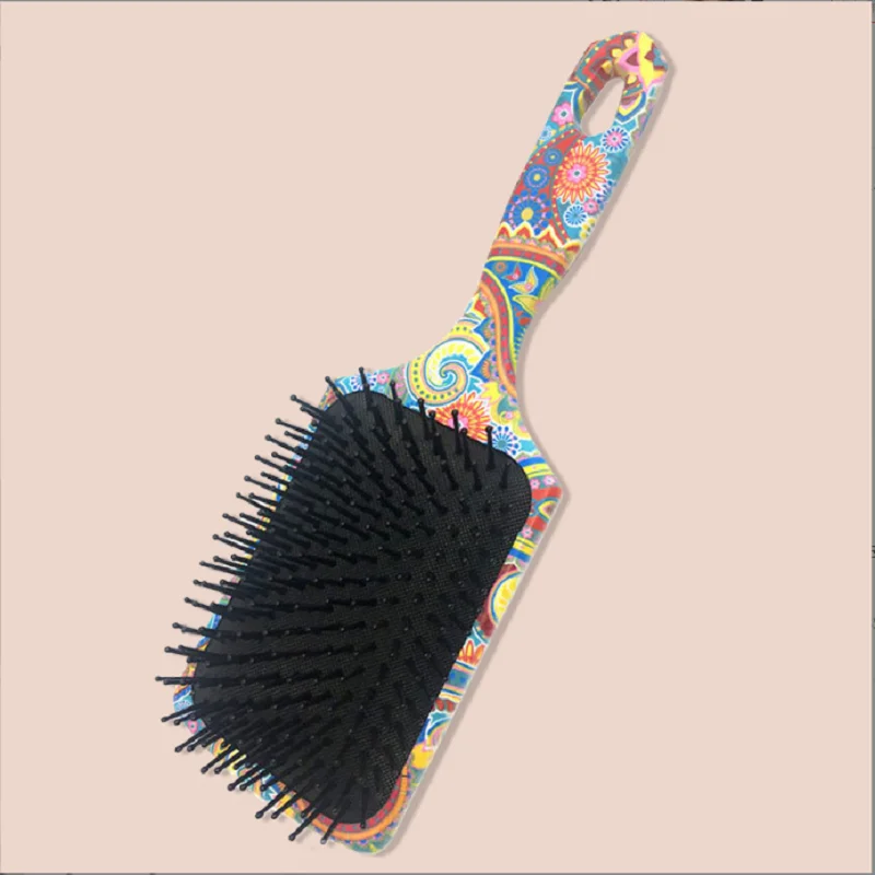 Friseur Airbag Kamm Anzug personal isierte bedruckte Luftkissen Massage kamm Styling Kamm