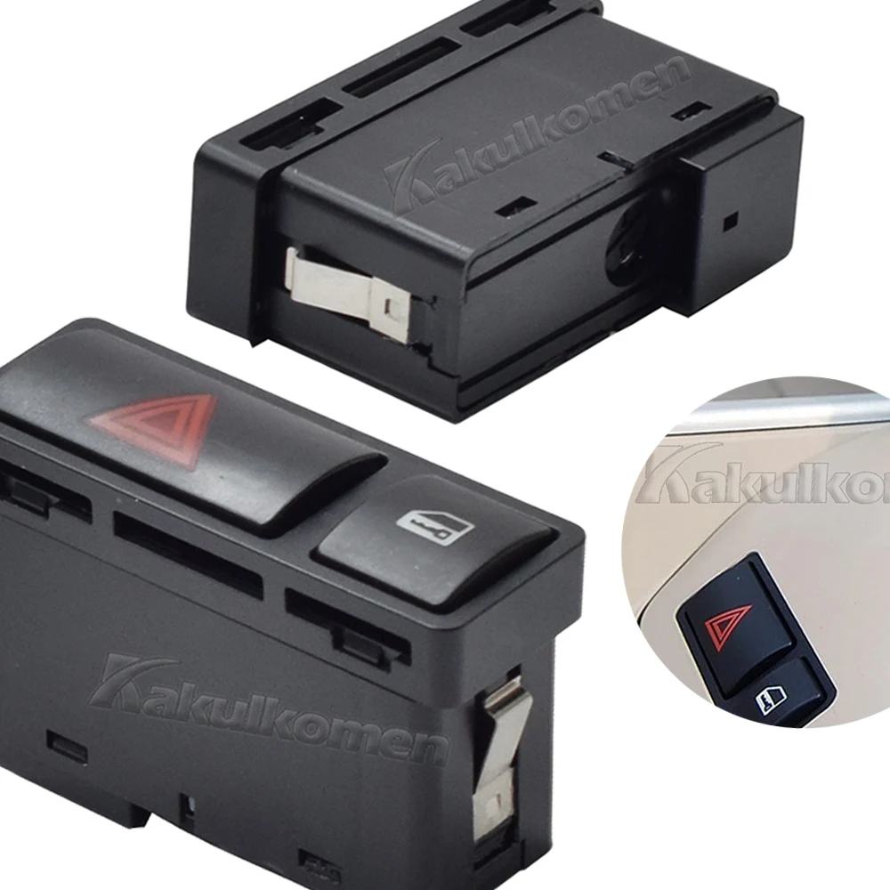 

61318368920 Для BMW E46 E53 E85 E86 X5 Z4 M3 325 3 серии аварийный аварийный выключатель мигалки, кнопка предупреждения с центральным замком