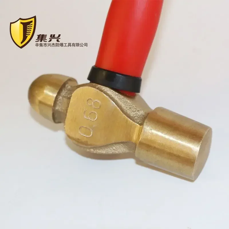 High-Quality Brass Hammer with Round Head, 0.22-1.36kg, Ideal for DIY Projects