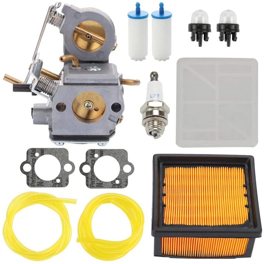 

578 24 34-01 C3-EL53 Carburetor Kit for K750 K760 510 C3-EL43C + Air Filter Fuel Bulb Spark Plug