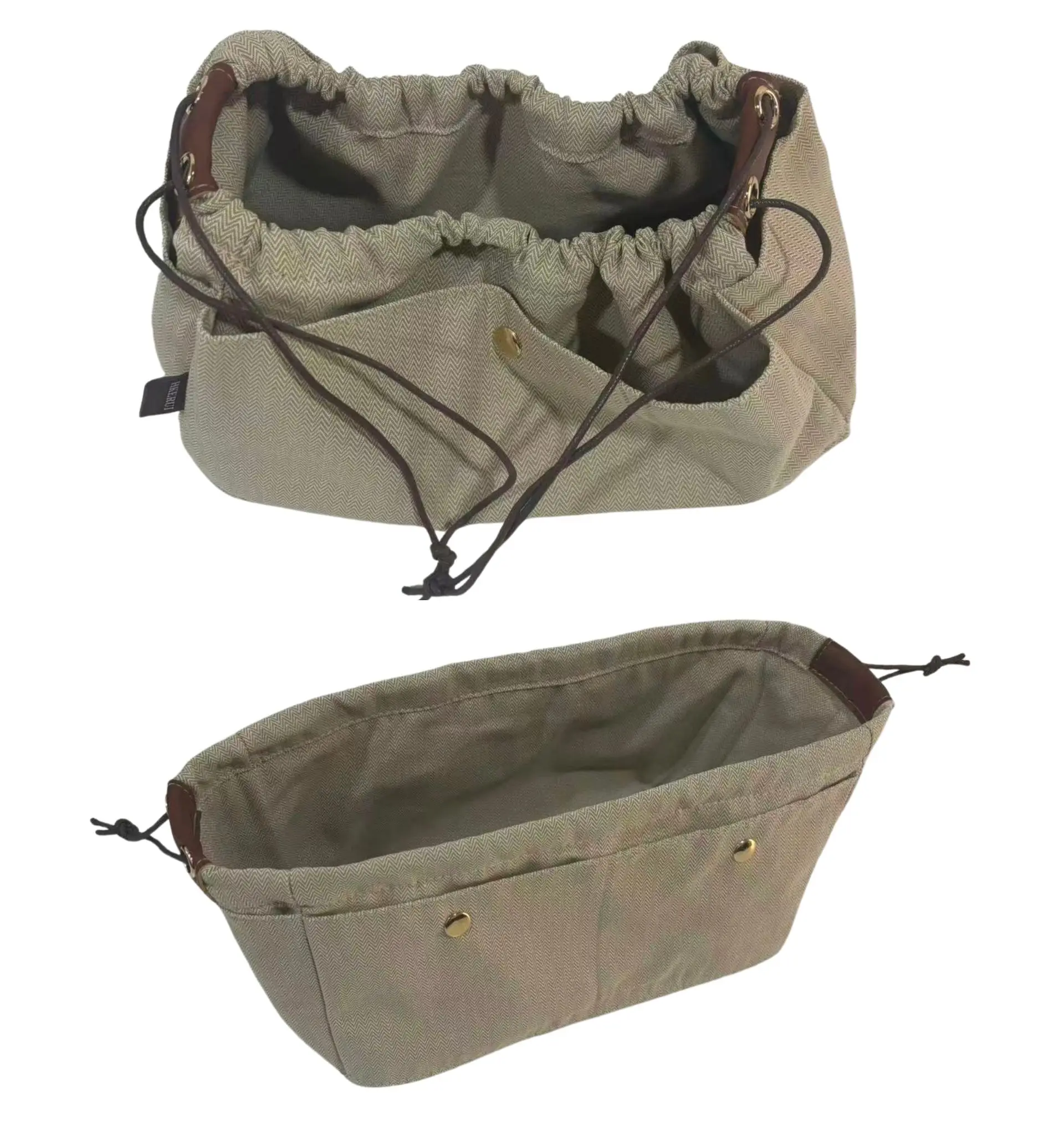 Organizer For H Birkin 25 30 35 40 Purse Insert Base Shaper Makeup Canvas Insert Bag,Handbag Organizer Inner Storage Handmade
