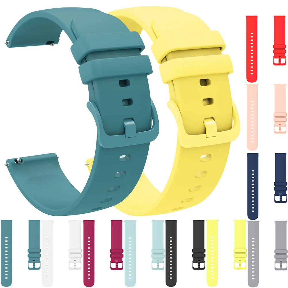 18mm/20mm/22mm cinturino di ricambio per cinturino per Huawei/Samsung/Xiaomi Smartwatch braccialetto Correa accessori per braccialetti