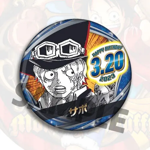 One Piece Anime Badge Pin Brooch Accessory 2023 New Ace Sanji Sabo Robin Chinese Made Collectible Merchandise Gift for Fans