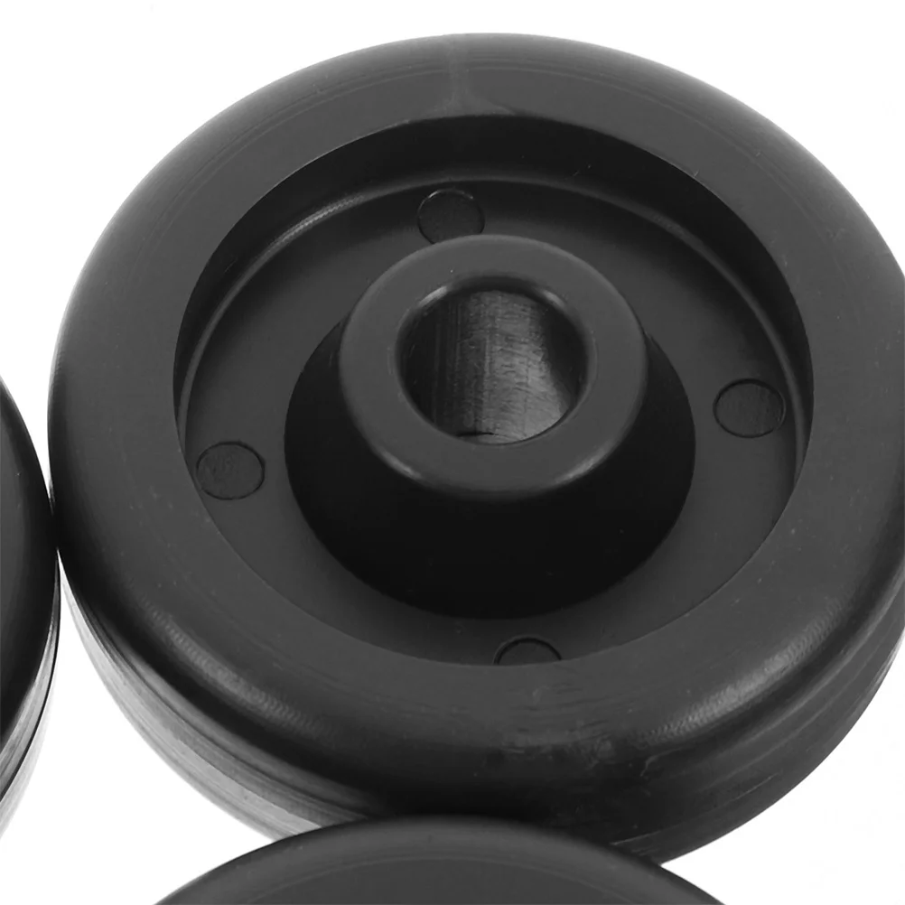 8 قطعة معدات اللياقة البدنية عجلات دوارة بديلة عالمية لعجلات الدراجة المريحية في صالة الألعاب الرياضية ملحقات عجلة البكرة