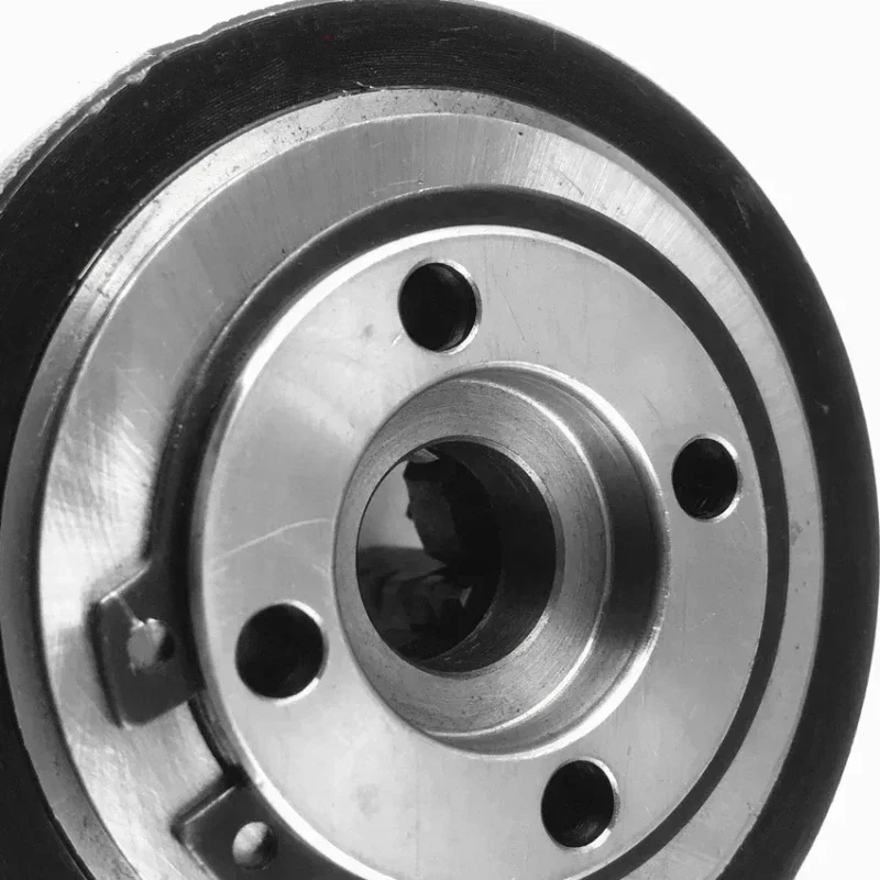 Sanou Miniature hand-tight chuck K01-100 K02-100 three/four jaw small chuck miniature chuck Flange connection Woodworking lathe