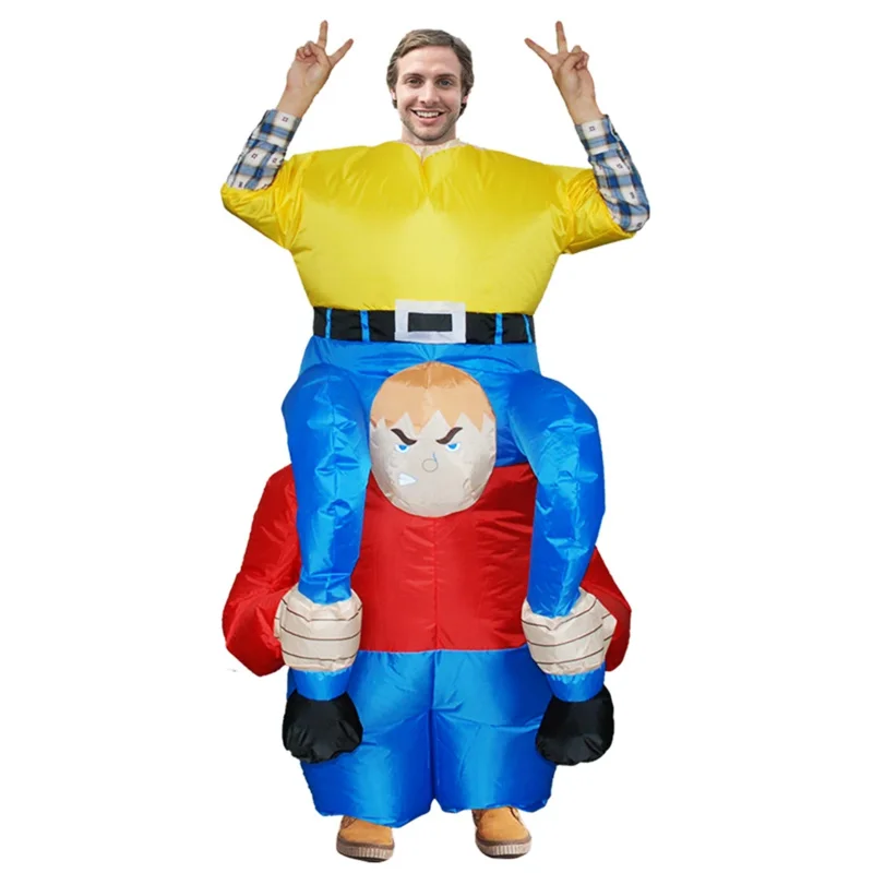 NEW Adult Halloween Purim Party Dwarf Cosplay Costume Inflatable Costume Carnival Animal Dress