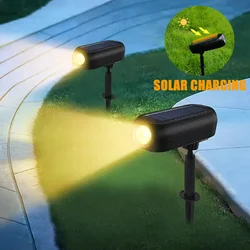 LED Solar Light IP65 Waterproof Outdoor Landscape Spotlight Lawn Ground Light Last Up To 10H for Park Garden Pathway