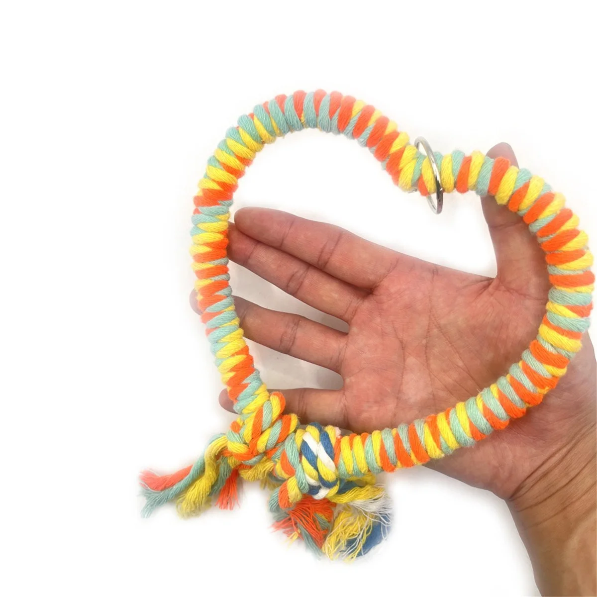 الحب شكل القطن حبل سوينغ لعبة الطيور الملونة الببغاء جثم تسلق طحن منقار الوقوف قفص الطيور اكسسوارات الديكور