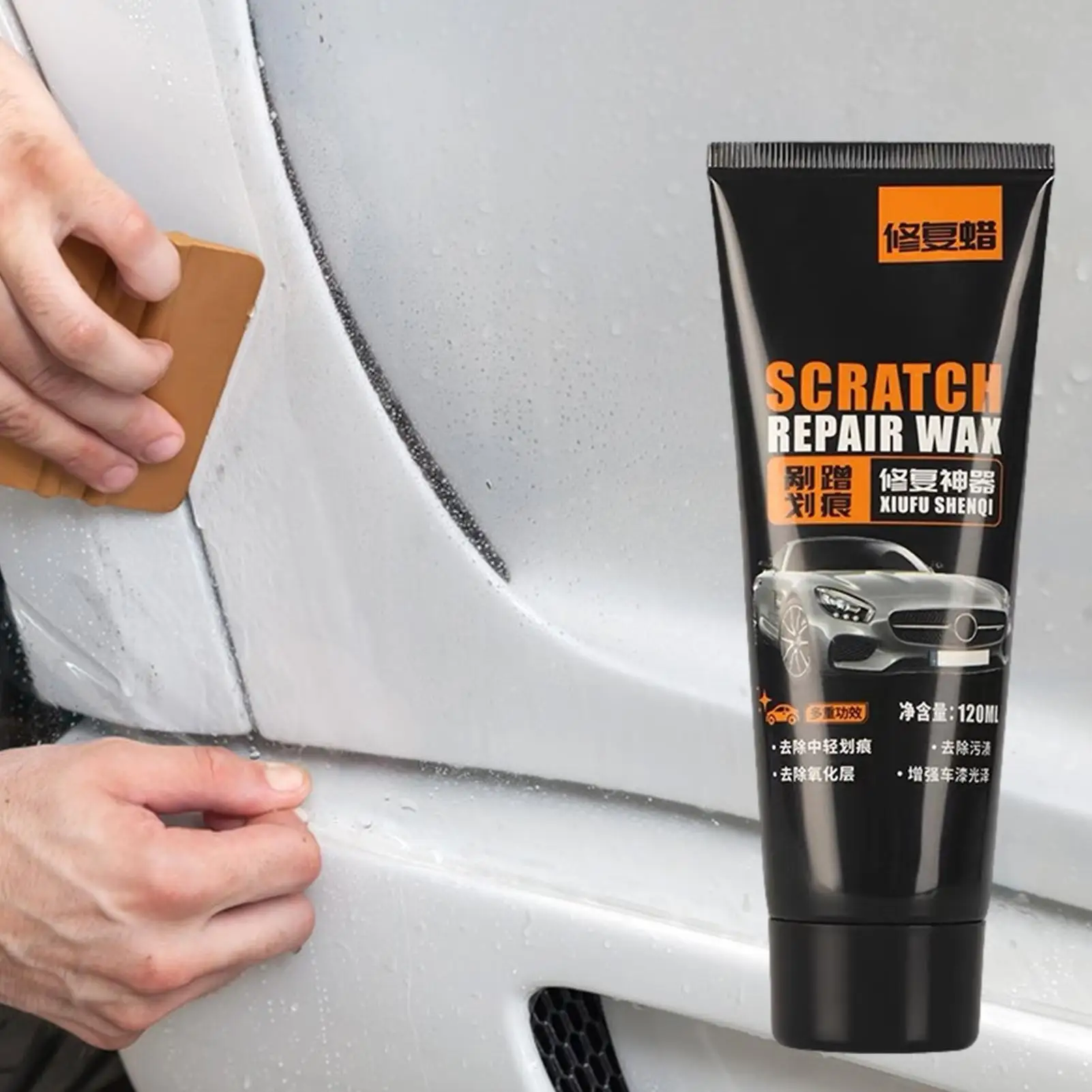 Auto Scratch Remover Paint Care Tools Auto Swirl Remover Scratches Repair Polishing Car Body Grinding Compound Anti Scratch Wax view 2