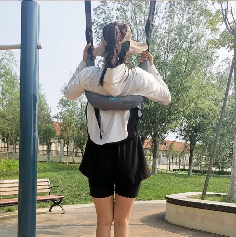 

Household Lumbar Retractor Belt Sling Hanging Horizontal Bar Waist Tensioner Stretcher Lumbar Disc Spine Rehabilitation Strap