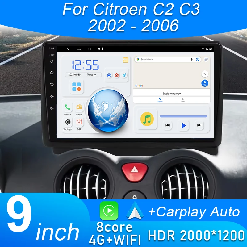 For Citroen C2 C3 2…