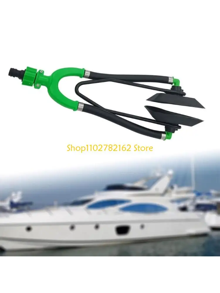 

547B Motor Cleaner Flushing Tool For Saltwater Removal With Garden Hose Adapter Boat Marine Engine Maintenance