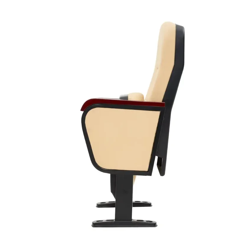 High-quality modern auditorium seating fabric conference hall chairs with lecture hall tables