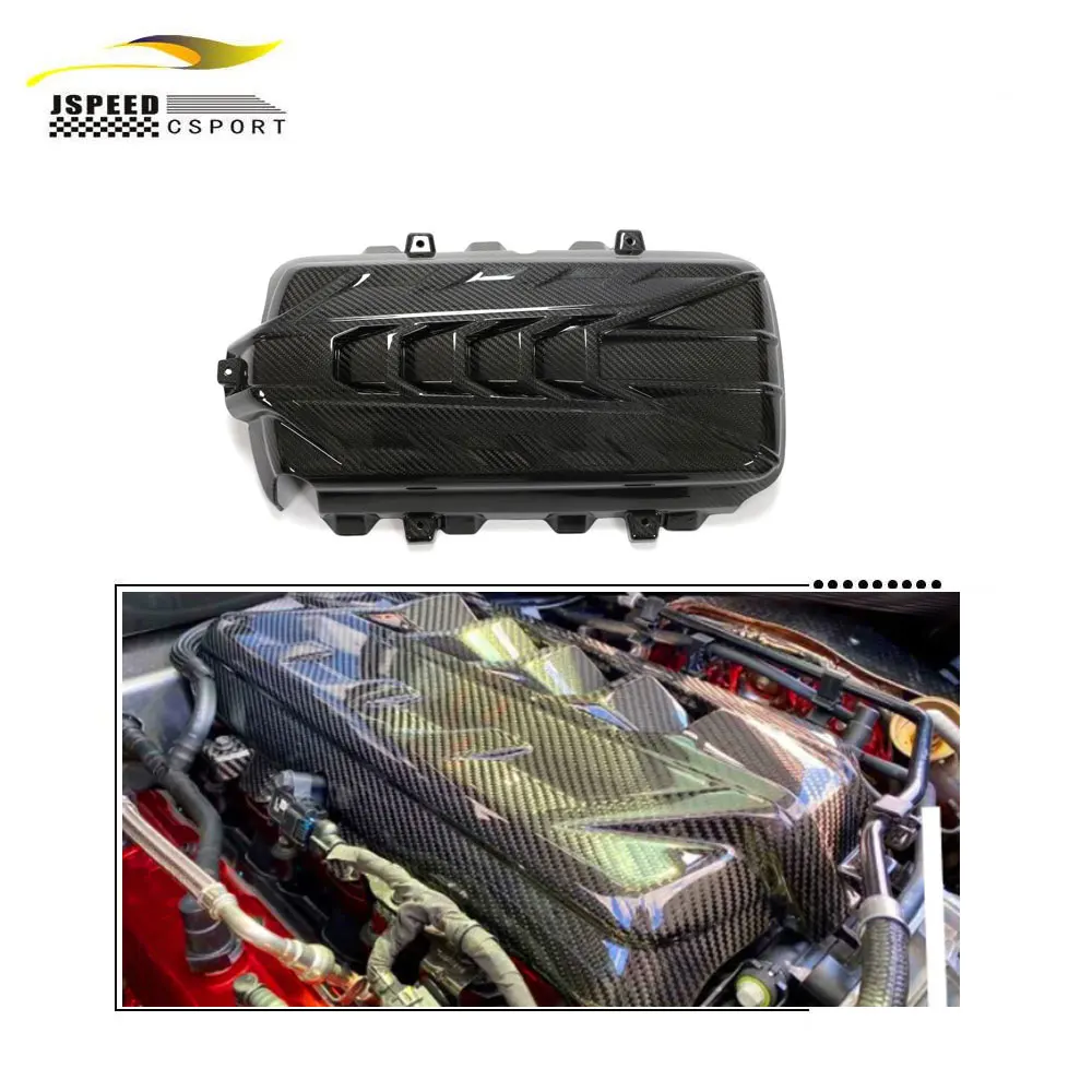 

Suitable for Chevrolet Corvette C8 2020-2021 Carbon fiber engine hood