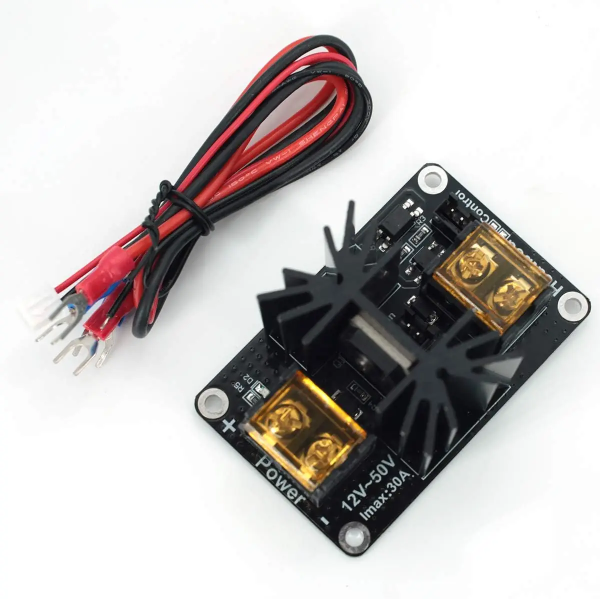 3D Printer Accessories 25A MOS Tube Heat Bed Power Module Expansion Board High Current Load Module Mos Tube Hotend Replacement