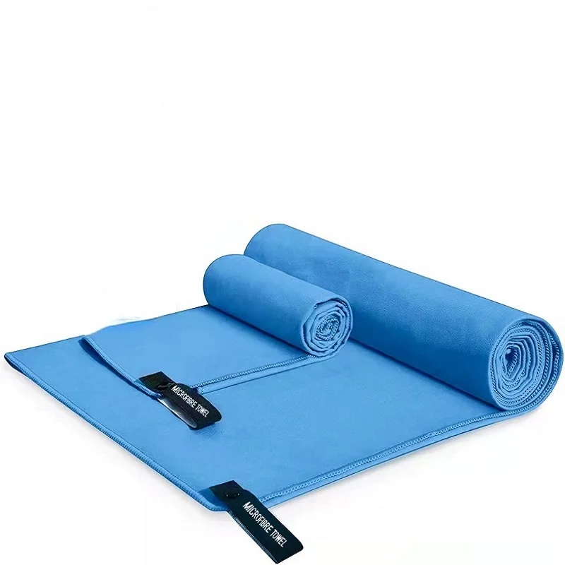 2PC/Set Microfiber Sports Towel, Fast Drying Microfiber Towel, Super Absorbent Ultra Soft Compact Gym Towel , Travel Accessories