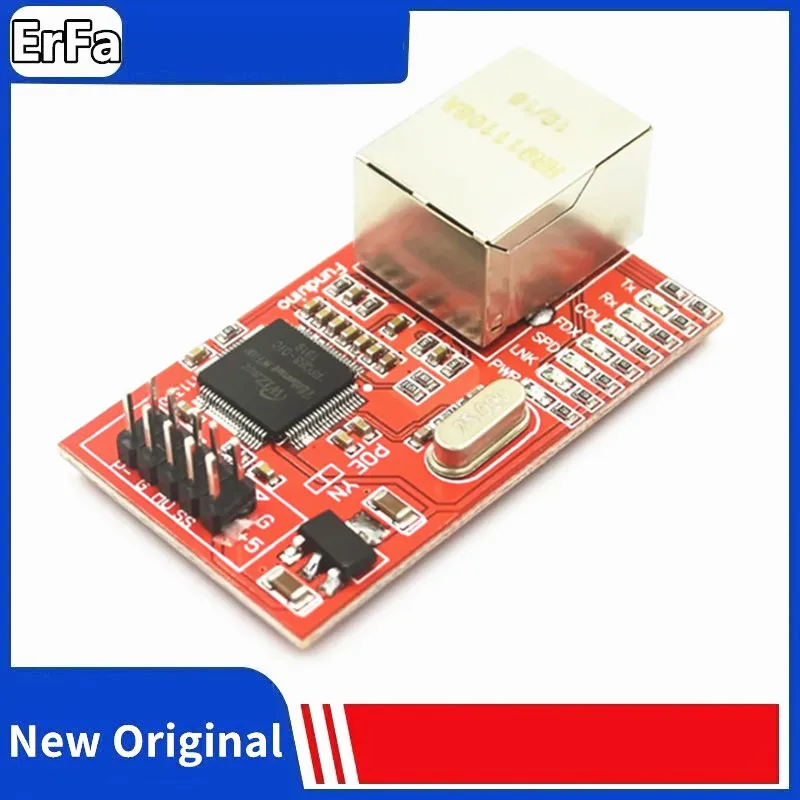 

Mini W5100 LAN Ethernet Shield Network Board Module For Arduino R3 W5100 3.3V Compatible For Arduino Ethernet Mega 2560