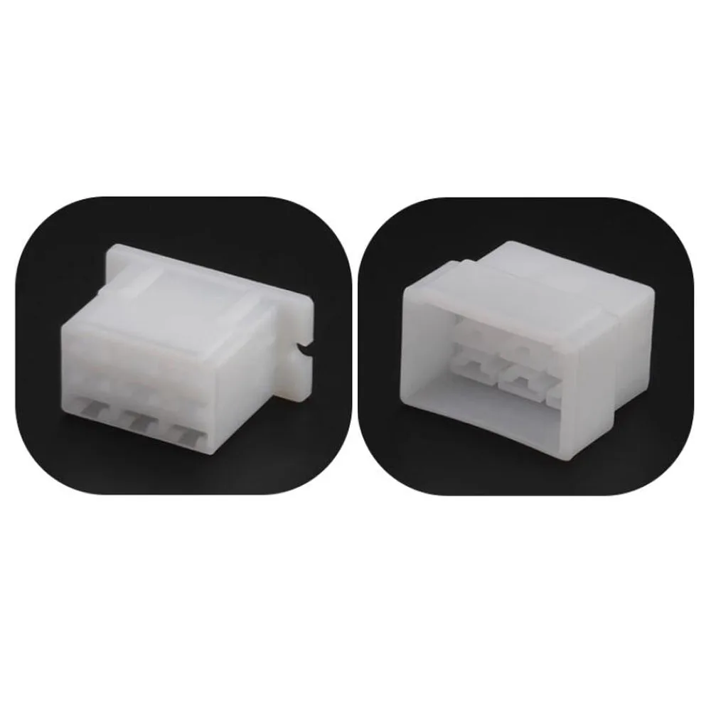 

100Set DJ7097-6.3-11/21 automotive Waterproof male female wire connector terminal plug 9 pin socket rubber seal