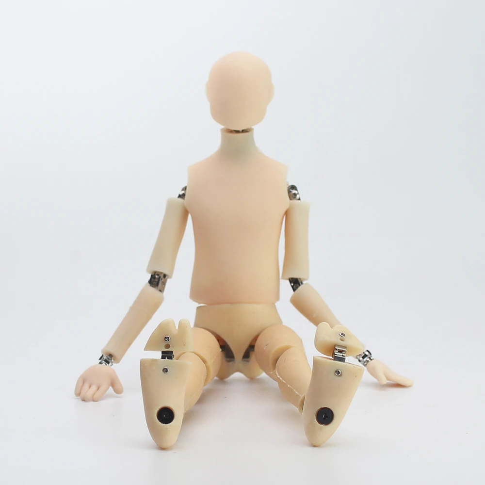 PRO 4.0 posable action figure doll body with steel ball joints and silicone or resin body parts