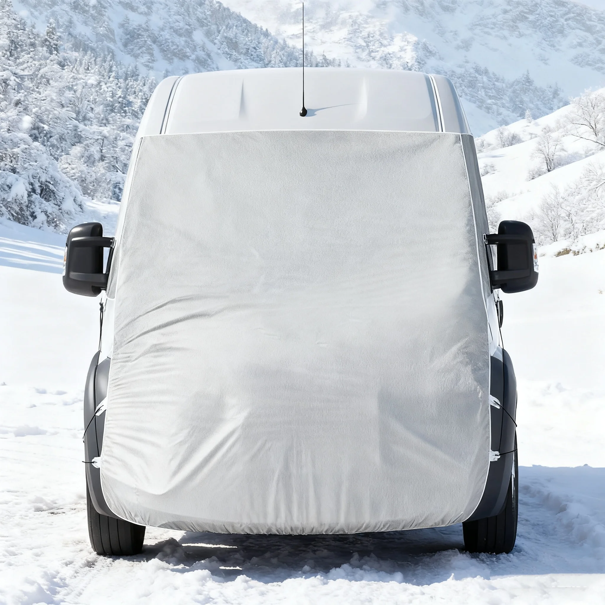 Windshield Snow Cover Caravan RV Sunshade Waterproof Dustproof For Fiat Ducato  Peugeot Boxer Citroen Relay 2006+
