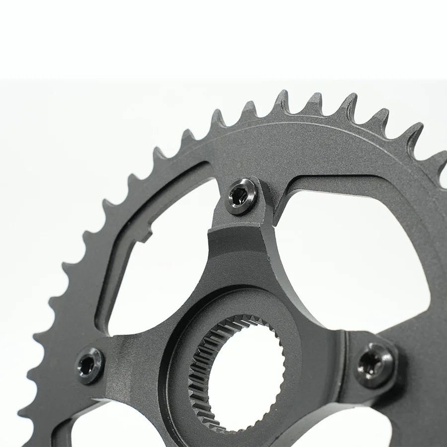 E-bike BCD104mm 32-42T Alloy Chainring For Road Bicycles And Kids' Bikes Chainwheel Electric Bike Accessory