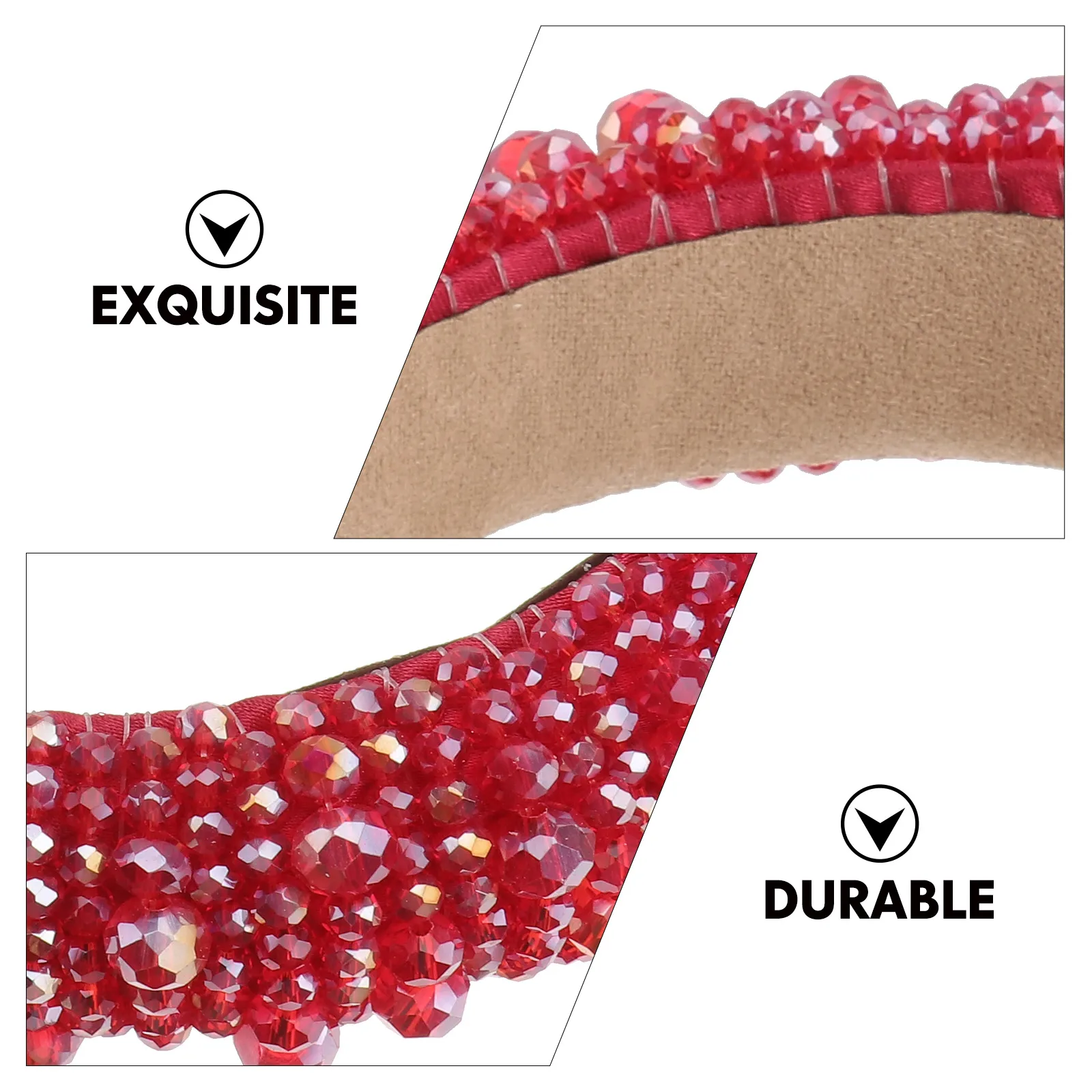 

1pc Crystal Hair Women Headwear Stylish Headband Decorative Women Headwear Party Accessory Costume Halloween Festival Gift