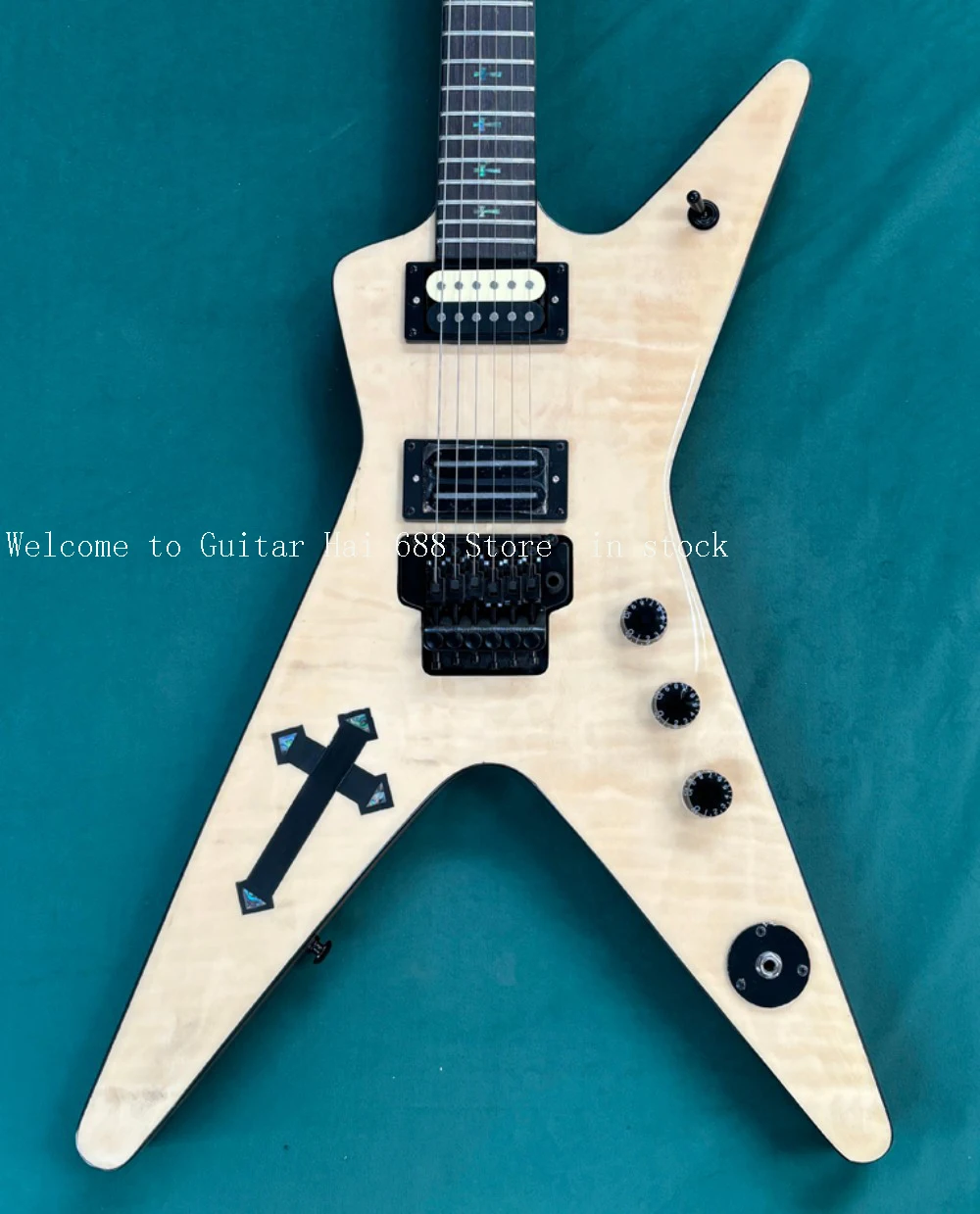 best Cross Dimebag Custom Electric Guitar Brand Washb Fast Ship