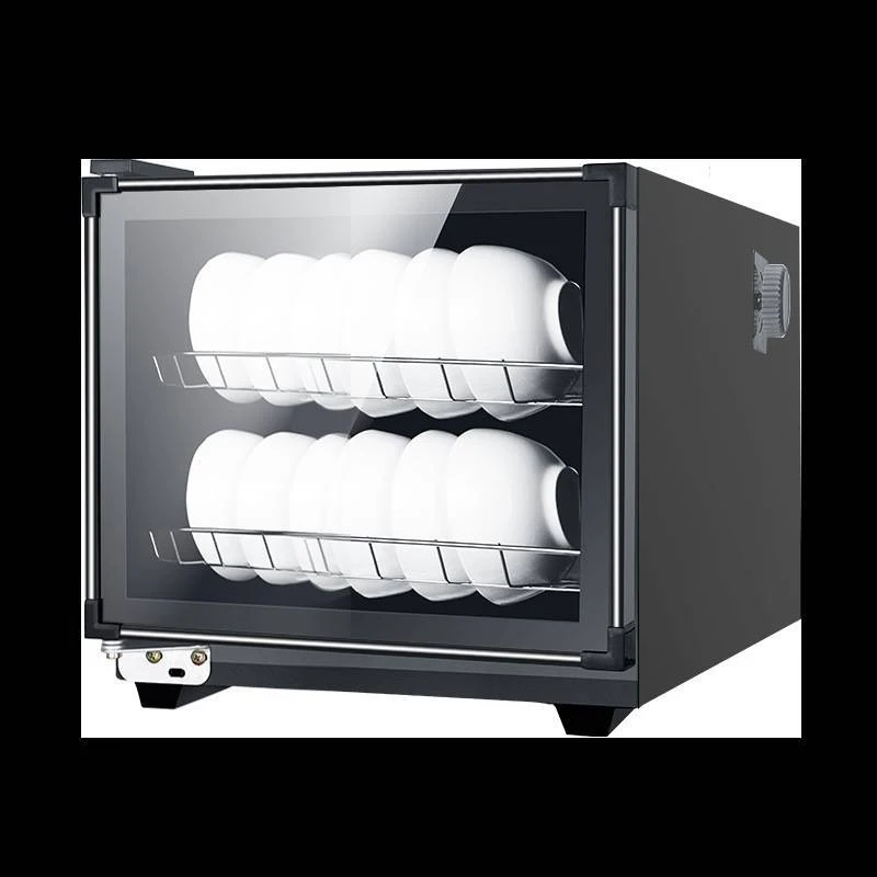 Desinfectie Kast Huishoudelijke Commerciële Verticale Dubbele Deur Kast Keuken Reiniging Hoge Temperatuur Serviesgoed Theekop Kom