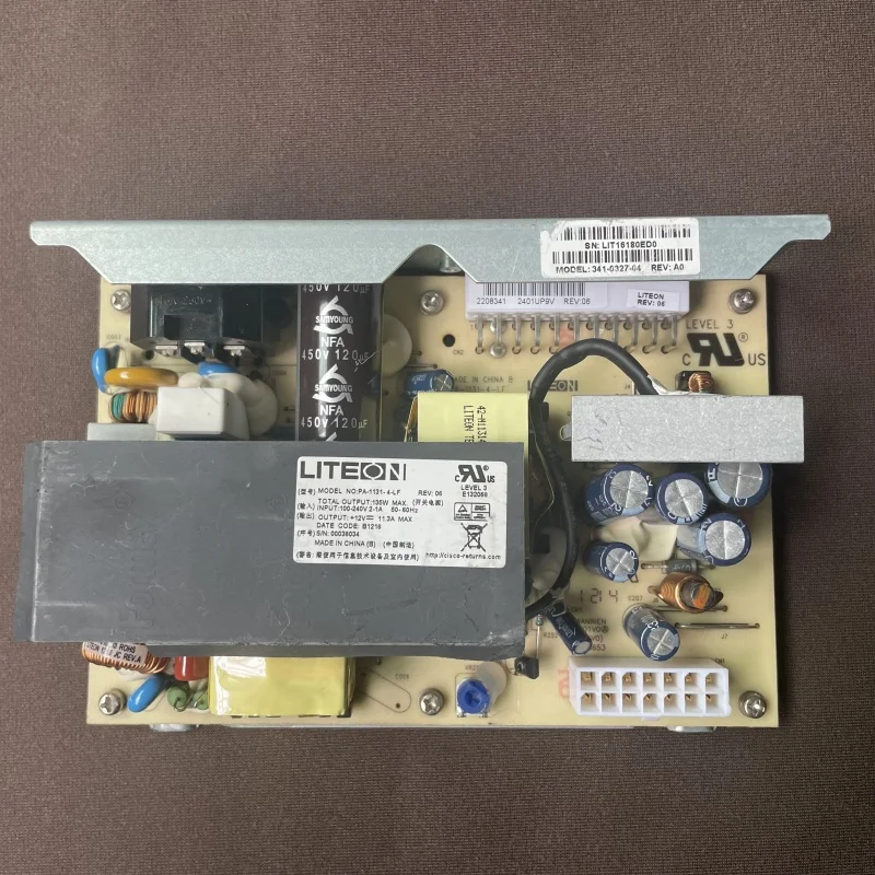 

Оригинальный блок питания CISCO 341-0537-01 для переключателя WS-C2960X-48TS-L